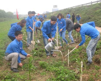 Công tác xã hội hóa phong trào "Hành trình xanh" được các cấp bộ Đoàn tỉnh Bắc Ninh tích cực triển khai